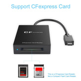 Lector de tarjetas Rocketek CR315 USB3.1 Gen2 Tipo-C CFexpress Tipo B, CR315